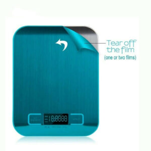 Digital Electronic Kitchen Food Diet Postal Scale Weight Balance 5KG 1g 11lb Kitchen Scales Stainless Steel Weighing For Food Diet Postal Balance Measuring LCD Precision Electronic 3