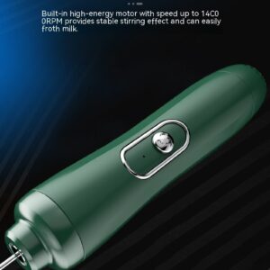 Milk Frother Egg Beater Coffee Frother Household Electric Milk Stirring Battery Handheld Blender 5