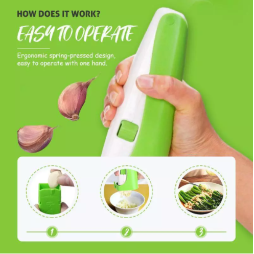 Garlic cube press – view 3