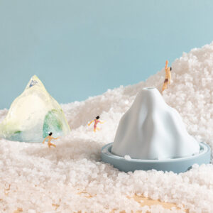 Mountain Ice Mold for Whiskey & Cocktails