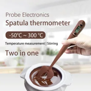 Thermometer spatula – Silicone Spatula with Digital Thermometer