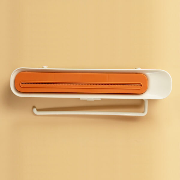 Wrap dispenser with cutter – view 5