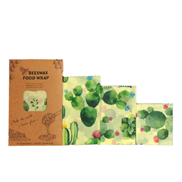 Reusable Beeswax Food Wrap Set