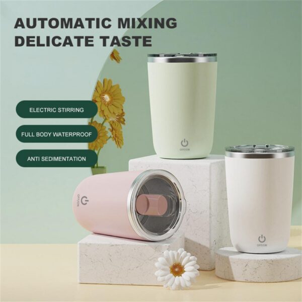 Magnetic Self-Stirring Coffee Mug - view 5