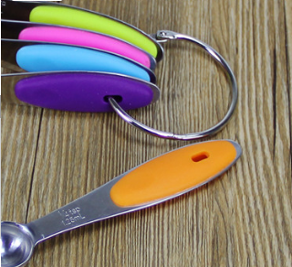Magnetic Measuring Spoons Set, Stainless Steel – view 2