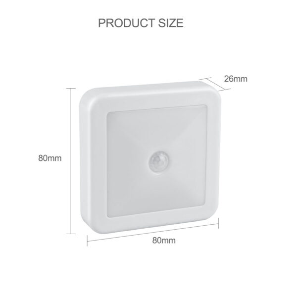Motion sensor night light – view 3