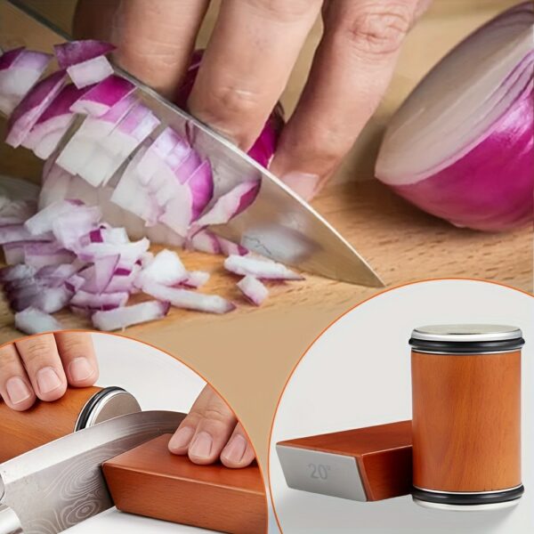 Rolling knife sharpener – view 3