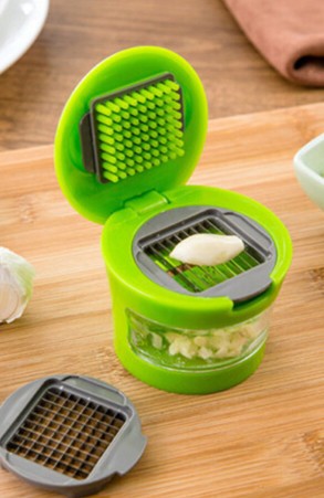 Mini Garlic Chopper with Storage Container