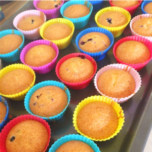 Reusable Silicone Baking Cups, 24 Pack