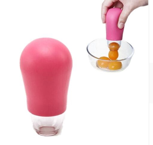 Silicone Egg Separator – Yolk & White Squeeze Tool