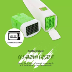 Garlic cube press – view 2