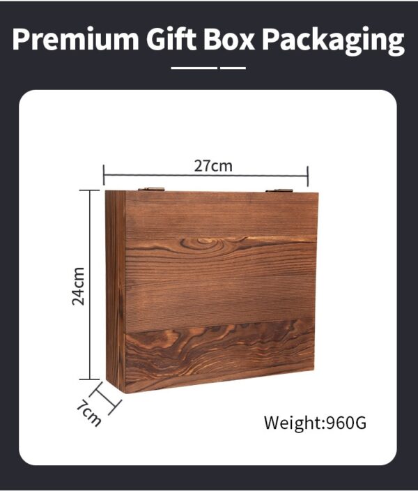 Cocktail Smoker Gift Set in Wooden Box – view 9