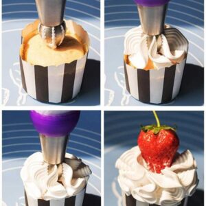 Russian Piping Tips Set – 7 Piece Cake Decorating – view 2