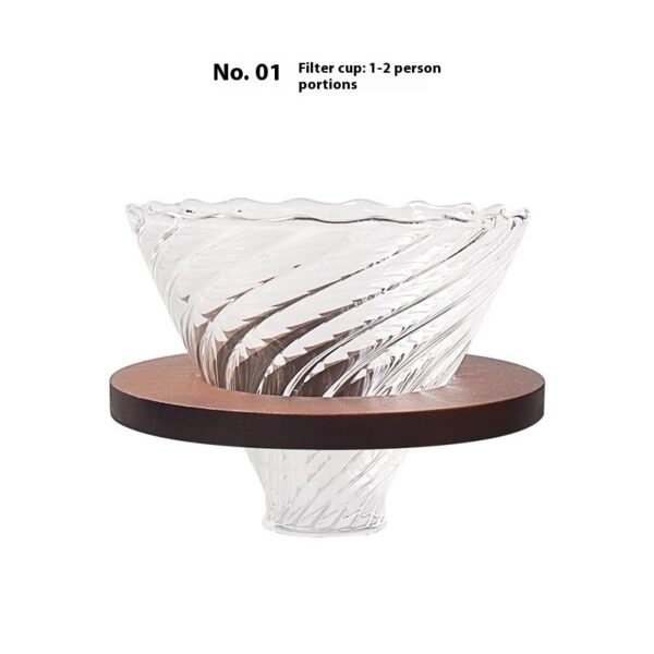 Compact Glass Cold Brew Coffee Dripper – view 8