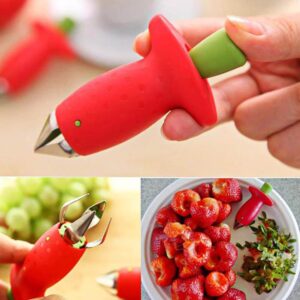 Strawberry Huller – Quick Stem & Core Remover