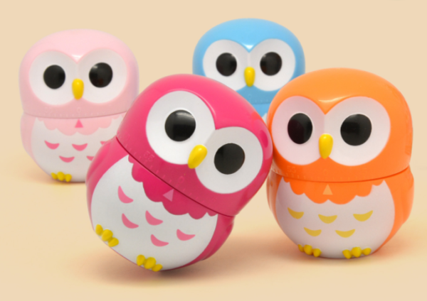 Owl Mechanical Kitchen Timer, 60 Minutes