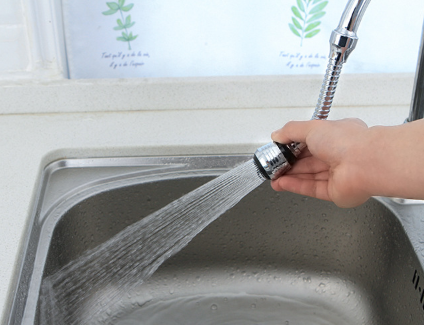 Faucet Extender & Splash Guard for Sinks – view 2
