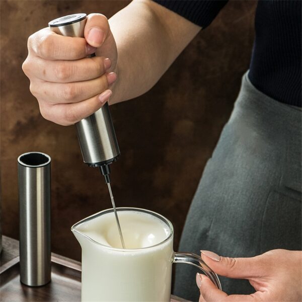 Electric Coffee Blender Milk Frother Handheld Whisk Kitchen Tools — image 9