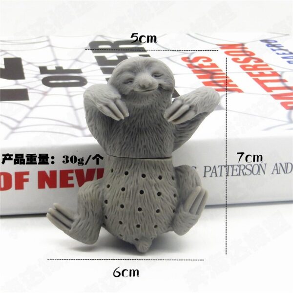 Sloth Tea Infuser – Cute Loose Leaf Tea Strainer – view 4