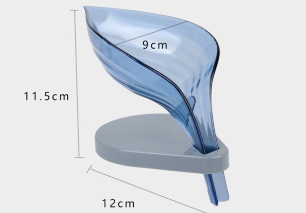 Leaf Soap Dish with Drain – Self-Draining Holder – view 4