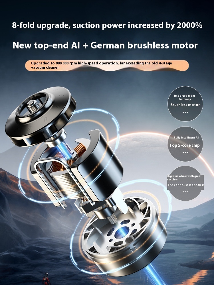 Cordless Handheld Window Vacuum Cleaner - view 7