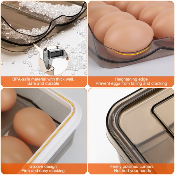 Rolling egg dispenser – view 4