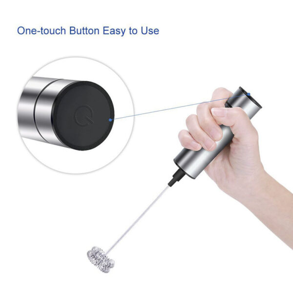 Electric Coffee Blender Milk Frother Handheld Whisk Kitchen Tools — image 5