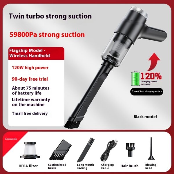 Cordless Handheld Window Vacuum Cleaner - view 10