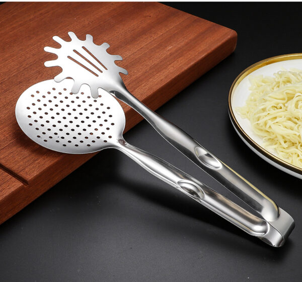 Stainless Steel Serving Tongs for Pasta & Salad
