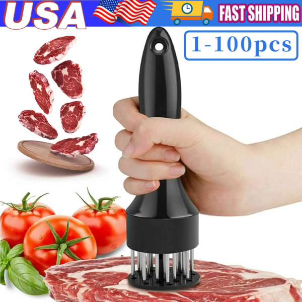 21-Blade Stainless Steel Meat Tenderizer