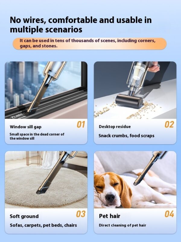 Cordless Handheld Window Vacuum Cleaner - view 3