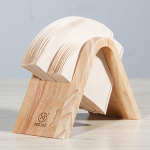 Wooden Coffee Filter Holder for Cone Filters – view 2