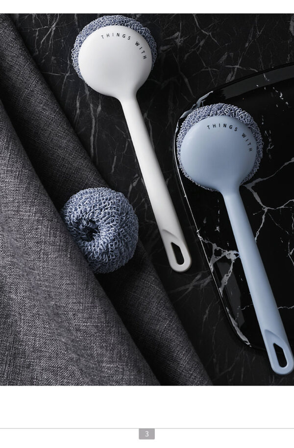 Dish scrubber – view 3