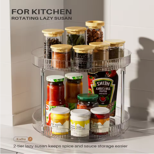 2 tier lazy susan – view 3