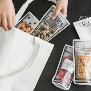 Reusable Stand-Up Food Storage Bag, Zip Seal – view 4