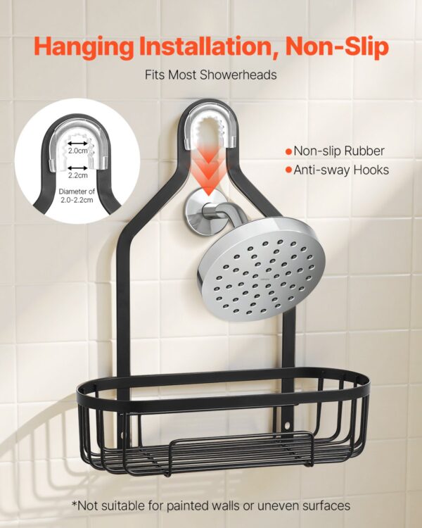 Hanging shower caddy – view 4