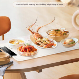 Rollable Silicone Electric Food Warming Tray - view 2