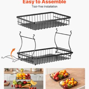2 tier fruit basket – view 2