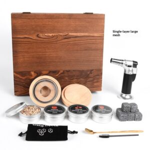 Cocktail Smoker Gift Set in Wooden Box