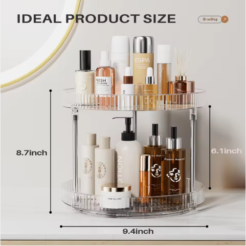 2 tier lazy susan – view 2