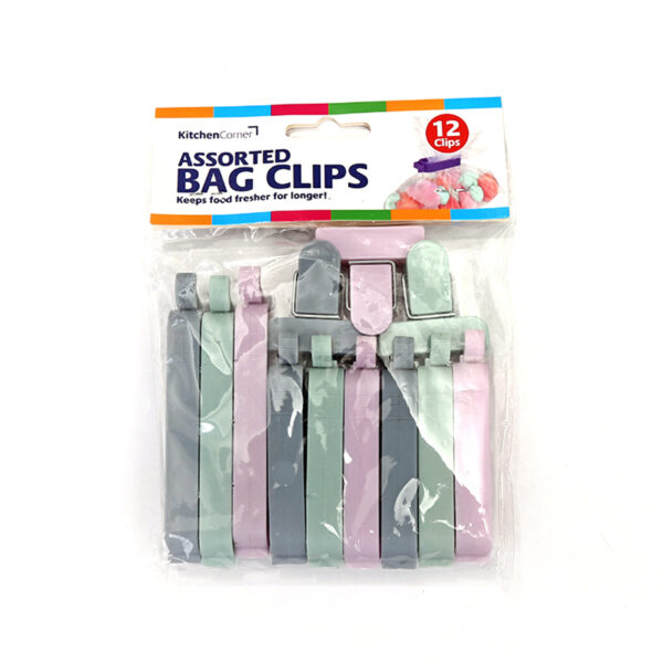 Food Bag Sealing Clips 12 Pack – Chip Bag Clips