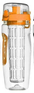 Fruit infuser water bottle – view 8